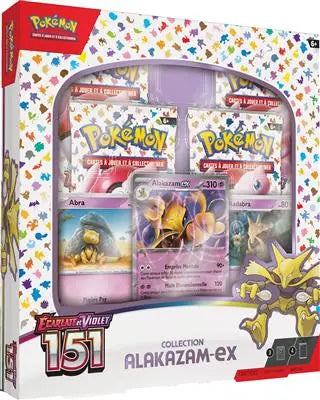 Coffret Collection Alakazam ex - 151 - EV3.5 OSMO CARDS