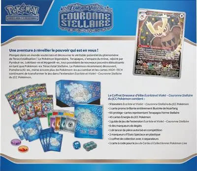Coffret Dresseur d'Elite - Couronne Stéllaire - ETB EV7 OSMO CARDS