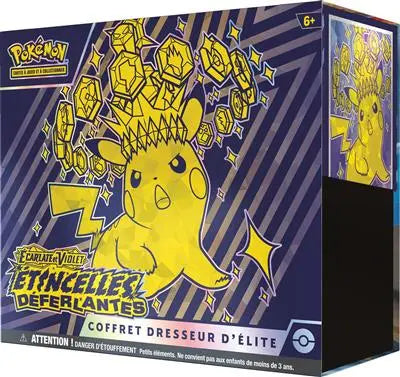 Coffret Dresseur d'Elite - Etincelles Deferlantes - ETB EV8 OSMO CARDS