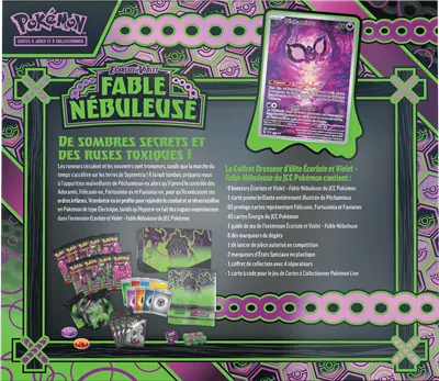 Coffret Dresseur d'Elite - Fable Nébuleuse - ETB EV6.5 OSMO CARDS