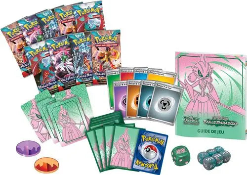 Coffret Dresseur d'Elite - Faille Paradoxe (Garde de Fer) - ETB EV4 OSMO CARDS