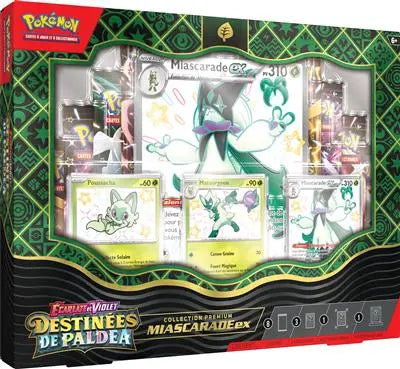 Coffret Miascarade ex - Destinées de Paldea - EV4.5 OSMO CARDS