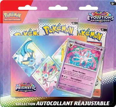 Tripack Aléatoire - Evolutions Prismatiques - EV8.5 OSMO CARDS