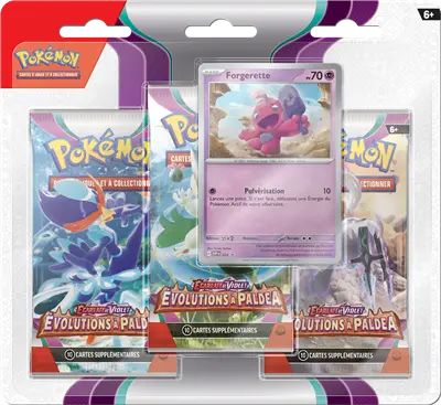 Tripack Aléatoire - Evolutions à Paldea - EV2 OSMO CARDS