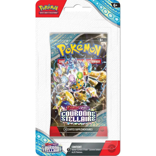 Booster Sous Blister Illustration Aléatoire  -  Couronne Stéllaire - EV7 OSMO CARDS
