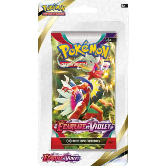 Booster Sous Blister Illustration Aléatoire -  Ecarlate et  Violet - EV1 OSMO CARDS