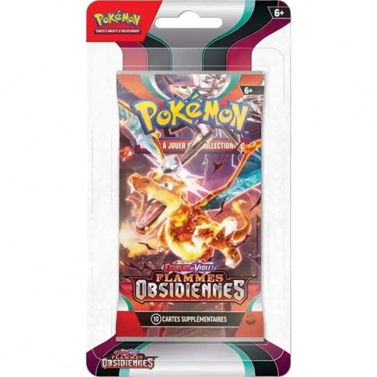 Booster Sous Blister Illustration Aléatoire  -  Flammes Obsidiennes - EV3 OSMO CARDS