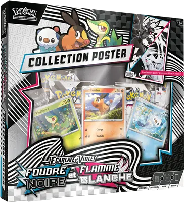 Coffret Collection Poster- Flamme Blanche & Foudre Noire  - EV10.5 OSMO CARDS