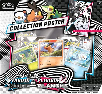 Coffret Collection Poster- Flamme Blanche & Foudre Noire  - EV10.5 OSMO CARDS