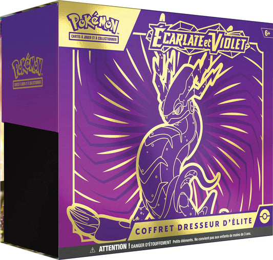 Coffret Dresseur d'Elite - Ecarlate et  Violet (Miraidon) - ETB EV1 OSMO CARDS