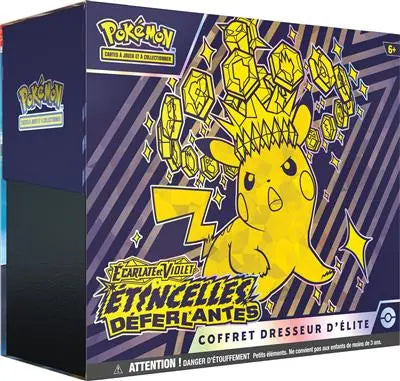 Coffret Dresseur d'Elite - Etincelles Deferlantes - ETB EV8 OSMO CARDS