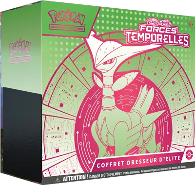 Coffret Dresseur d'Elite - Forces Temporelles (Vert de Fer) - ETB EV5 OSMO CARDS